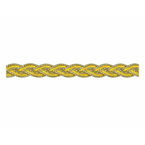 Trenza Metalizada Bicolor - 7mm