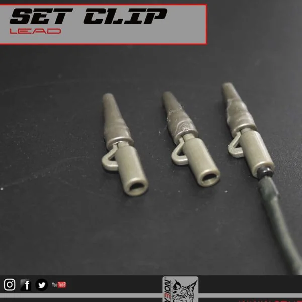 Trybion Lead Clip & Tail Rubber Verde