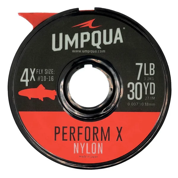 Umpqua Perform X Trout Nylon Tippet 30yds materiales para bajos