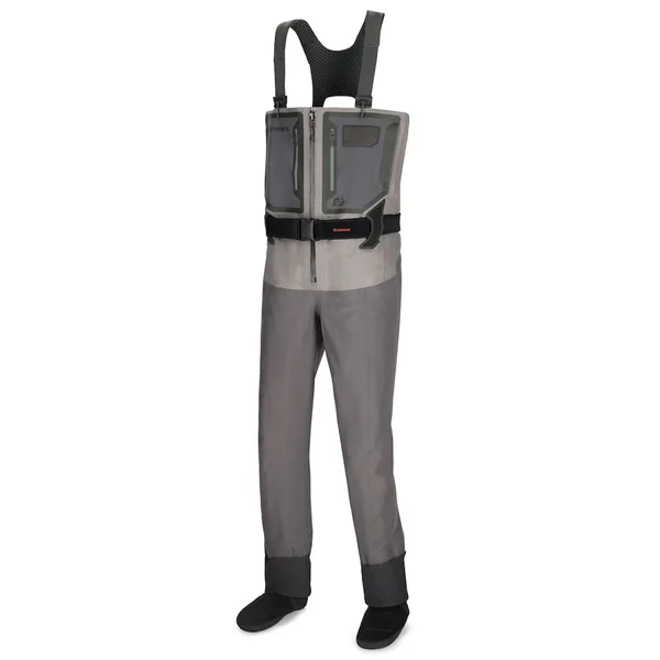 Vadeadores Simms G4 Zip con cremallera pizarra oscura
