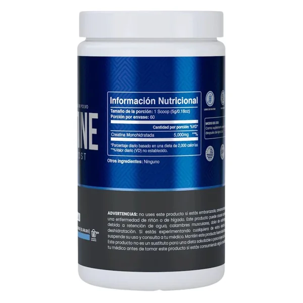 Vida Fit Creatine Power Boost Sin Sabor 300gr - Imagen 2
