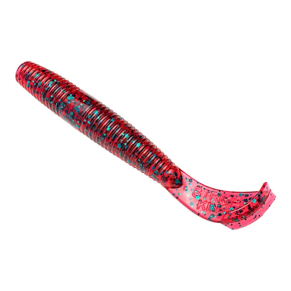 Vinilo Strike King Ned Cut-R Worm Red Bug 3´´