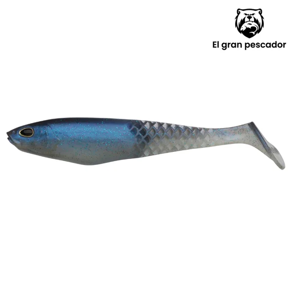 Vinilos Berkley Cull Shad Blue Pearl 10cm 6pcs
