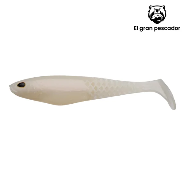 Vinilos Berkley Cull Shad Pearl White 10cm 6pcs