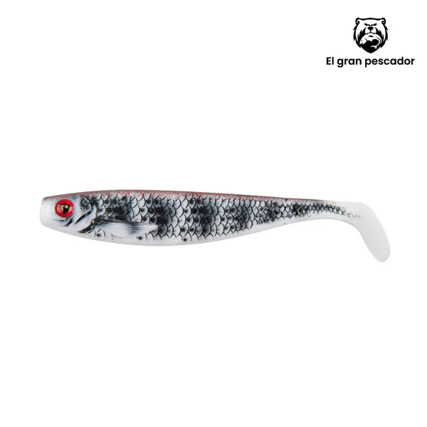 Vinilos Fox Rage Pro Shad 18cm Zebra UV