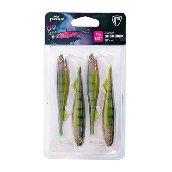 Vinilos Fox Rage Slick Shad Sticleback 11cm 4,25´´ 11cm