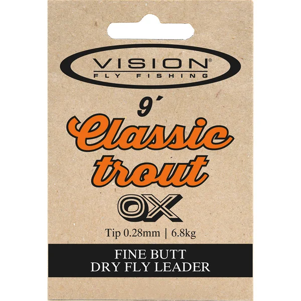 Vision bajo de línea cónico Classic Trout 9 ft