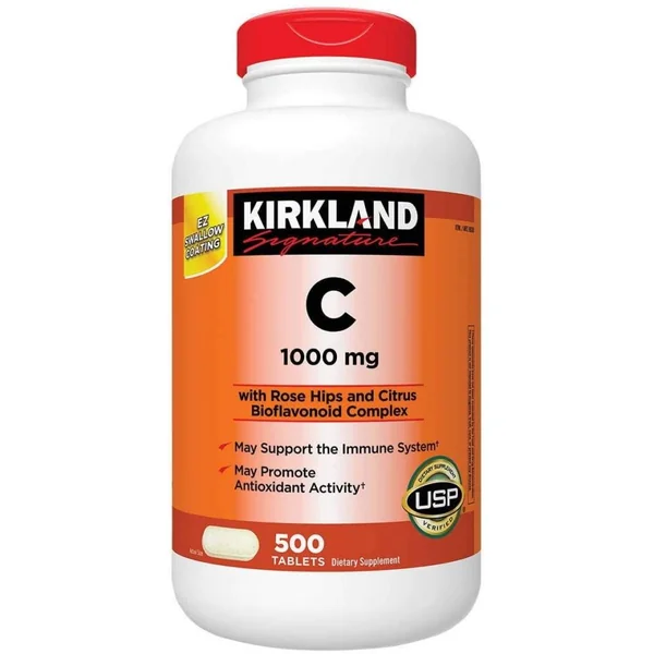 Vitamina C Kirkland 1000mg 500 tabletas