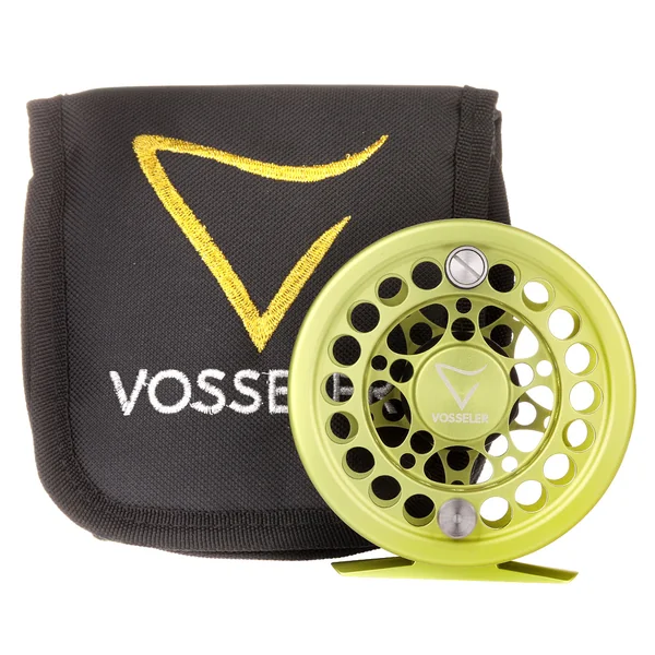 Vosseler DC2 carrete de mosca limón - Imagen 6