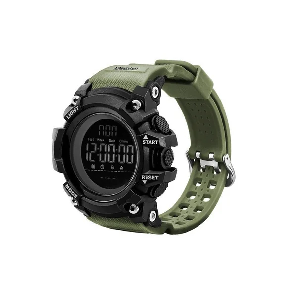 WIRUS - Reloj Digital - Carpy Green - Resistente al Agua