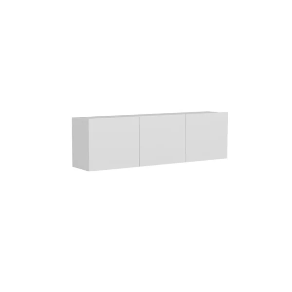 Wit" houten TV-meubel - 150 x 31 x 44 cm - Wit