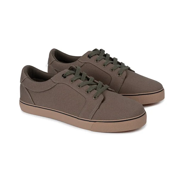 Zapatilla de lona caqui - Zapatilla baja