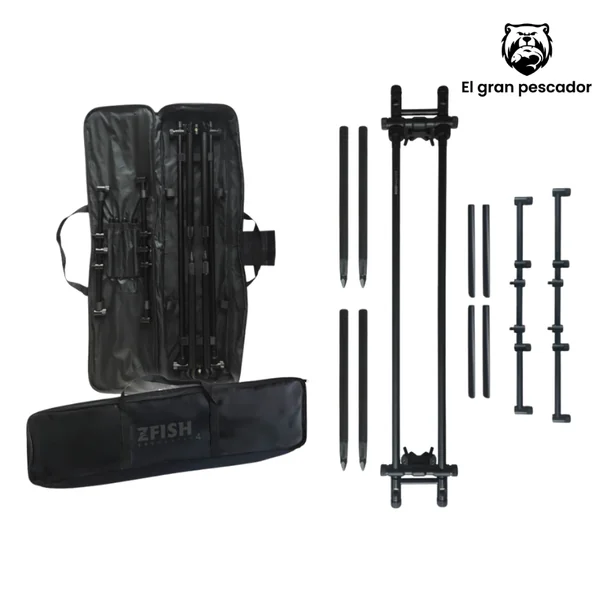 Zfish Rod Pod Master 4 Cañas